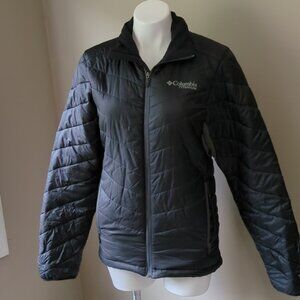 Columbia black Heavenly Down Jacket size small EUC